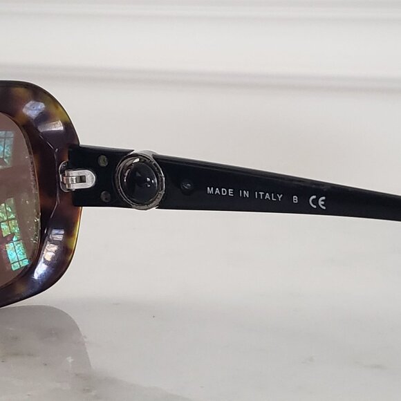 Authentic Vintage Chanel Oversized Iconic Double C Butterfly Sunglasses W/ Case - Picture 15 of 16